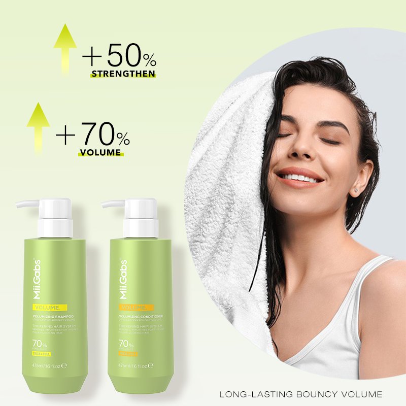 Mii-Gabs Professional Volumizing Series Hair Shampoo And Conditioner In Bulk