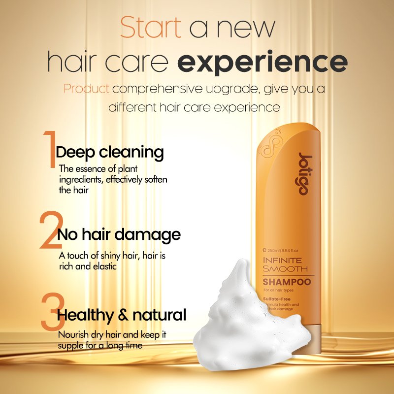 Jotigo Morden Style Color Protecting Organics Professional Hair Treatment Infinite Smooth Hair Shampoo For Dyed Hair
