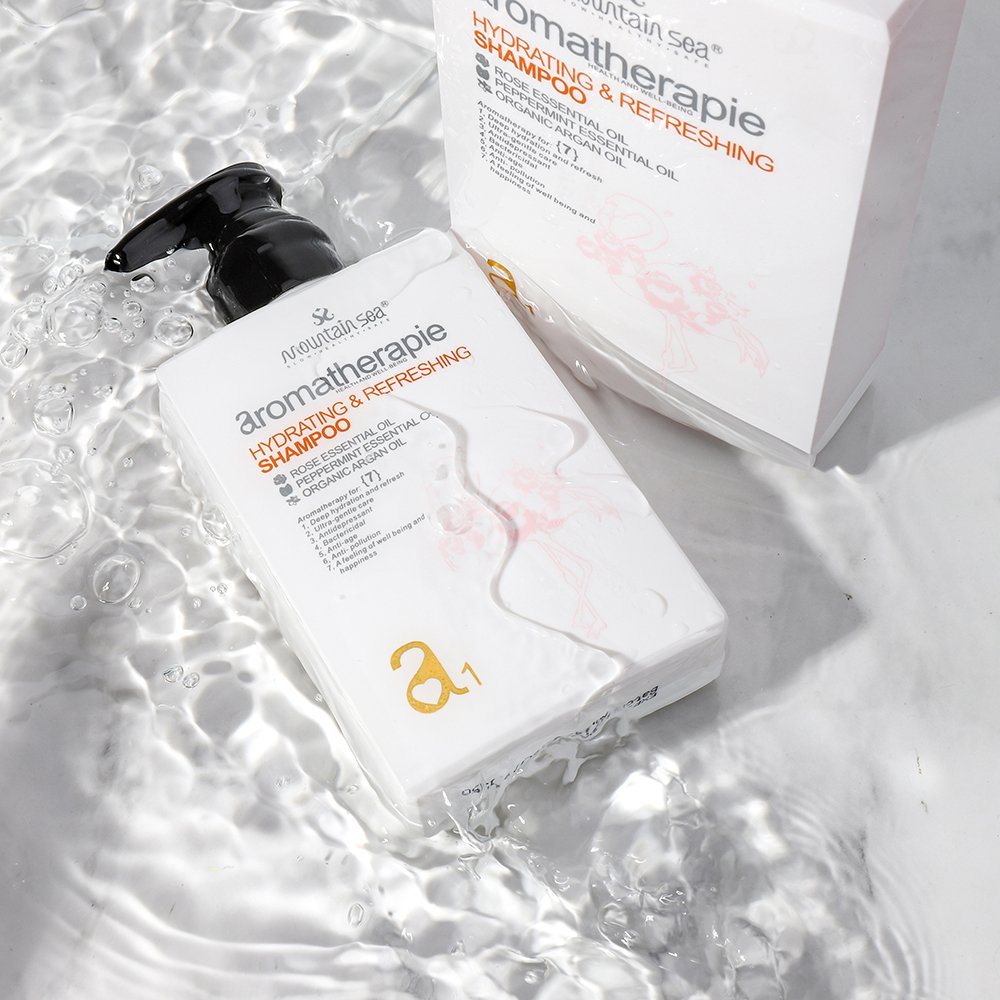 200ML Professional Hair & Scalp Treatment MOUNTAIN SEA No Sulfate No Paraben Anti Itching Anti Dandruff Shampoo