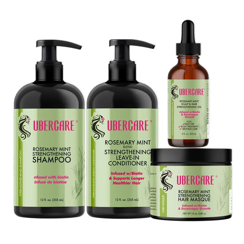 rosemary organic hair care shampoo and leave in conditioner african curly hair private label wholesale