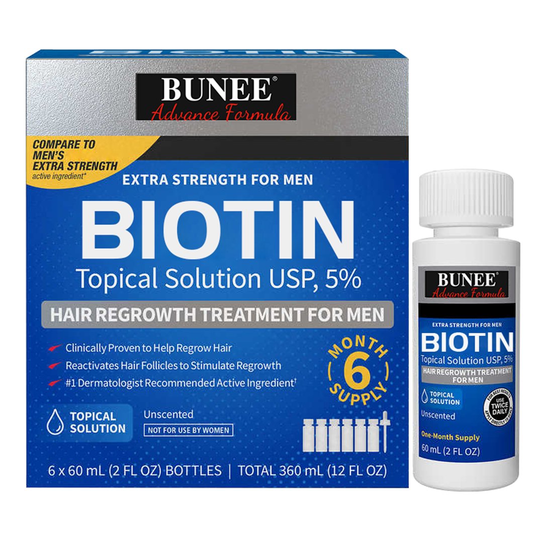 Kirland 5% Hair Growth Oil 60ml Tonic Serum Hair Regrowth Product Organic Biotin Serum