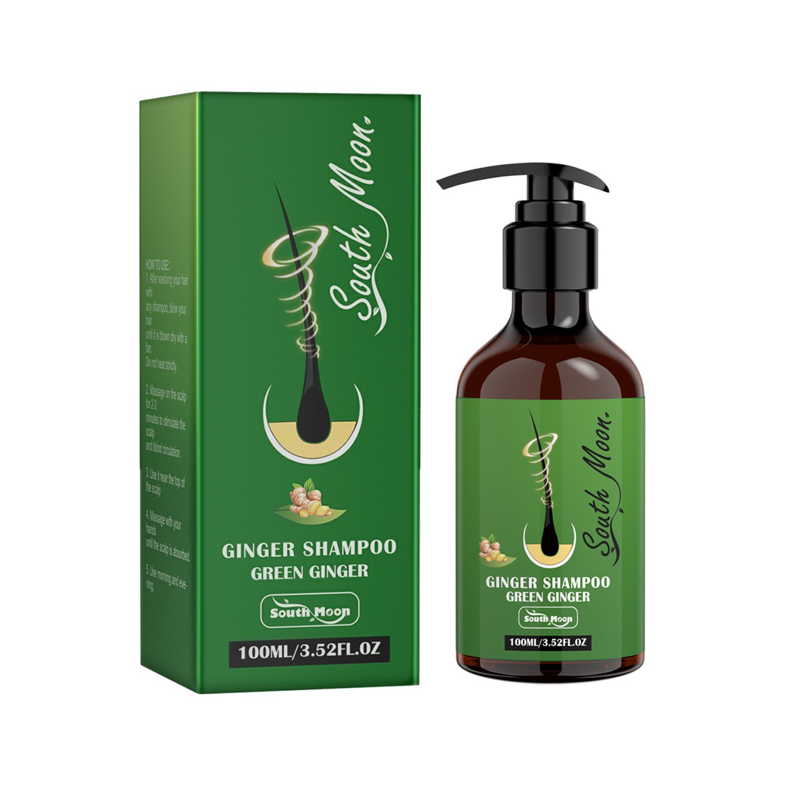 South Moon Prevent Hair Fall Anti Hair Loss Natural Plant Hair Shampoo 200ml