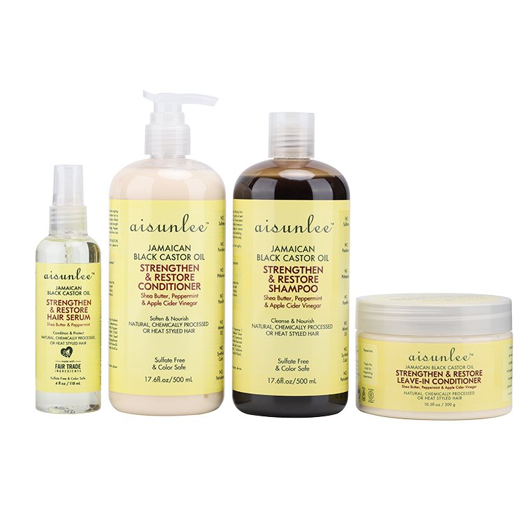Shampoo Manufacturer Strengthen & Restore Hair Products Jamaican Black Castor Oil Shampoo Conditioner
