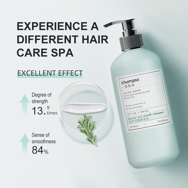Hot selling amino acid ester free oil control shampoo is used for oily hair to resist dandruff, moisturize and improve itching