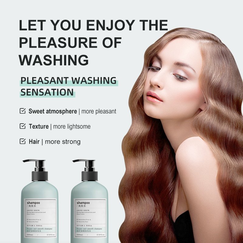 Hot selling amino acid ester free oil control shampoo is used for oily hair to resist dandruff, moisturize and improve itching