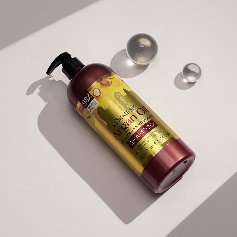 KORMESIC Hot sales Argan oil Silky and Soft Hair Care Refreshing Oil Control Argan oil Shampoo