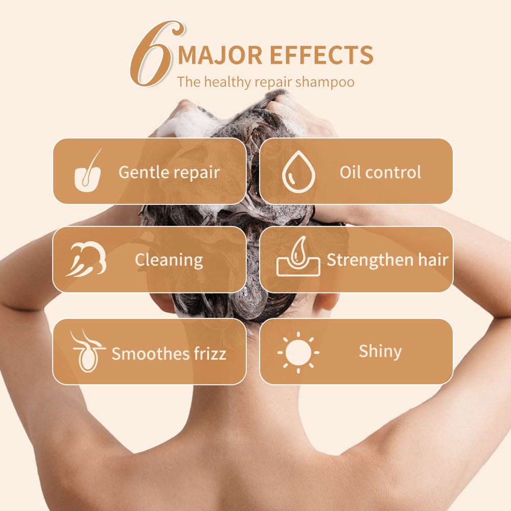 Customize Wholesale Clarifying Shampoo Anti-dandruff & Anti-itchy Hair Products Shampoo For Thinning Hair Private Label