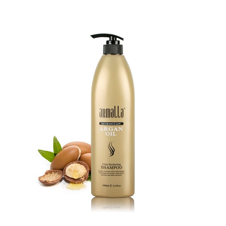 Best Moisturizing Bulk Shampoo Private Label Natural Free Sulfate Organic Hair Care Argan Oil Shampoo Set