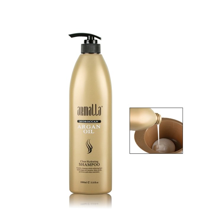 Best Moisturizing Bulk Shampoo Private Label Natural Free Sulfate Organic Hair Care Argan Oil Shampoo Set