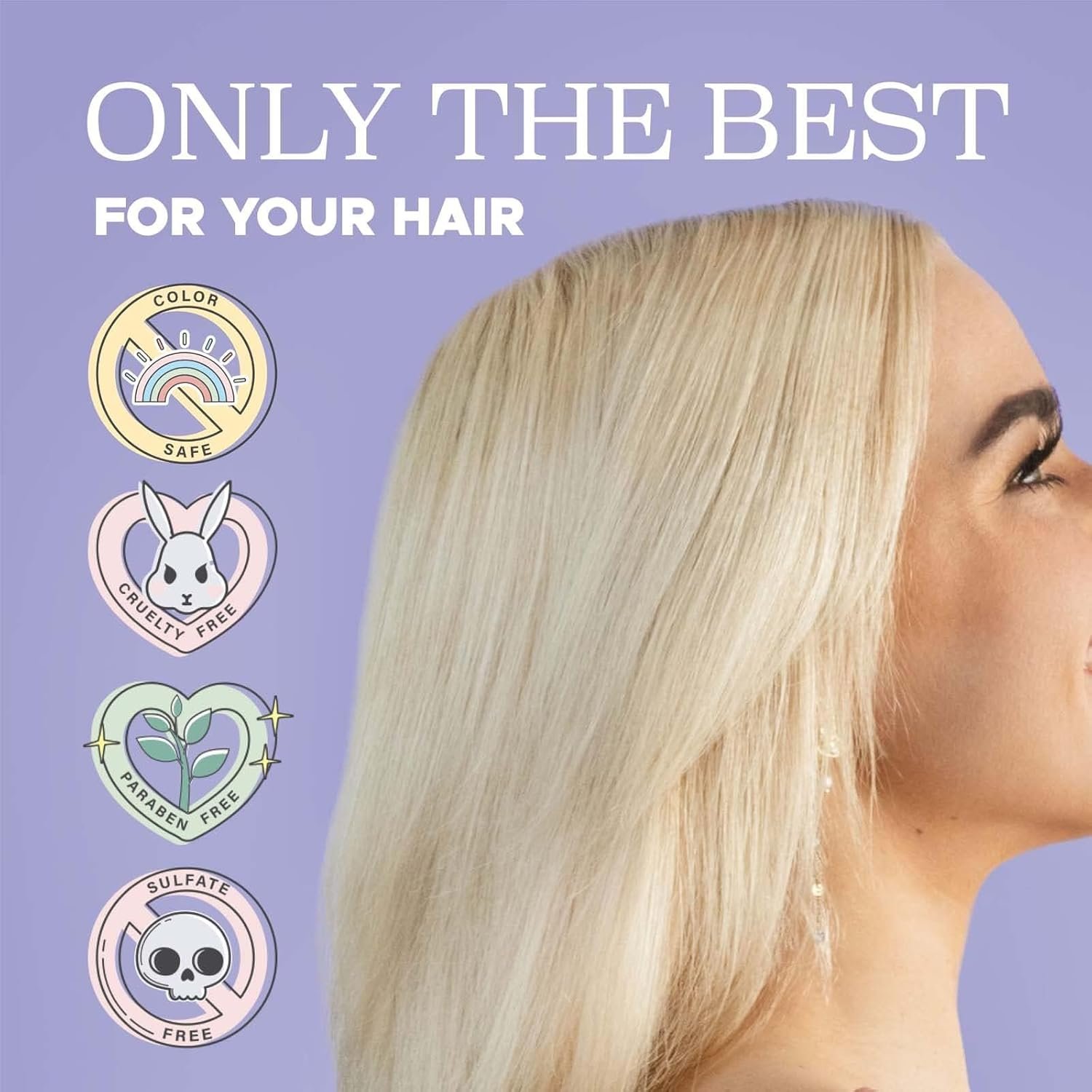 Wholesale Private Label OEM No Yellow Silver White Pigment Blue Purple Hair Shampoo for Blond Hair