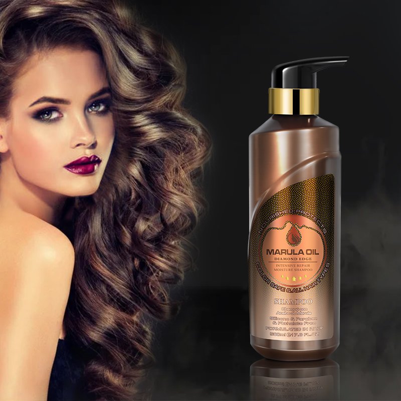 Bingo Private Label 500ml Sulfate Free Best Shampoo Hair Care Marula Oil Moisture Hair Shampoo