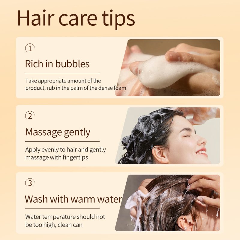 Private Label Factory OEM Improves Split Ends Ginseng & Ginger Shampoo