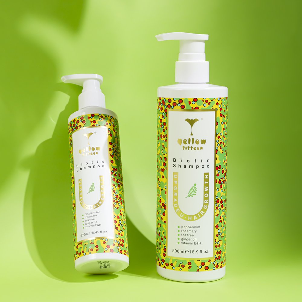 Wholesale rosemary hair products moisturizing treatment ginger nourishing biotin tea tree oil hair growth shampoo