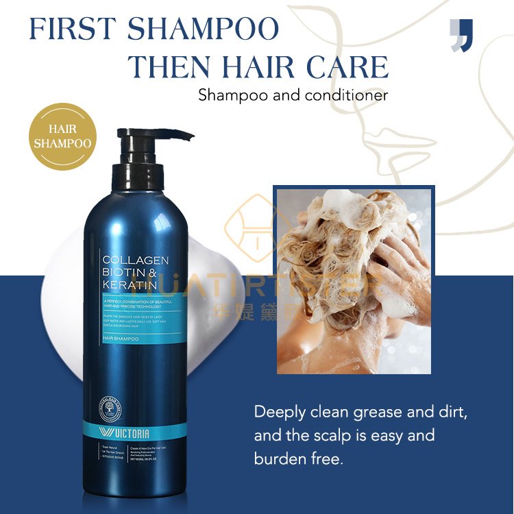 Huati Sifuli uictoria 800ml Wholesale Private Label Hair Care Product Organic Anti Hair Loss Shampoo And Conditioner Set