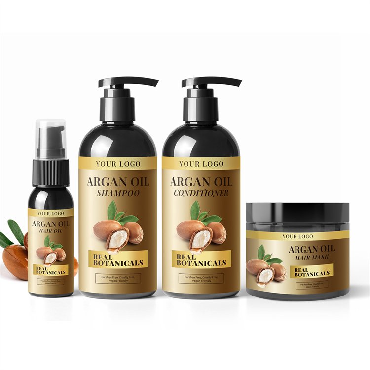 Factory Price Custom Organic Anti Hair Loss Best Private Label Natural OEM Argan Oil Hair Shampoo and Conditioner