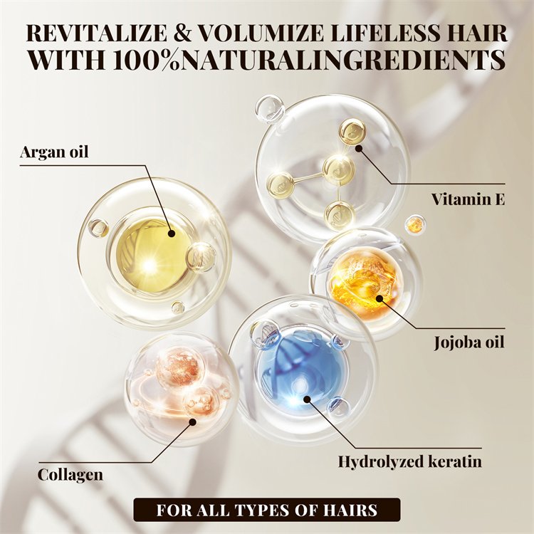 Factory Price Custom Organic Anti Hair Loss Best Private Label Natural OEM Argan Oil Hair Shampoo and Conditioner