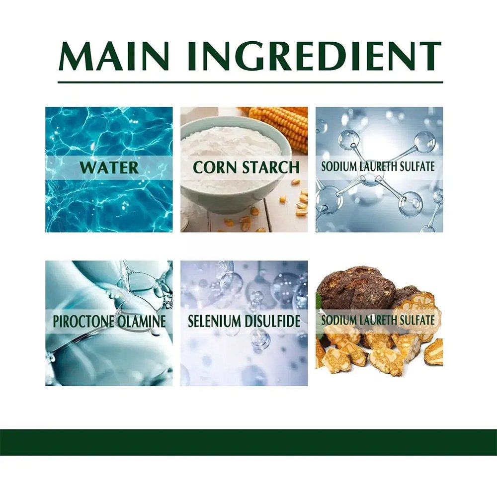 Manufacturers Hair Dye Care Antipruritic Antidandruff Oil Control Shampoo For Hair