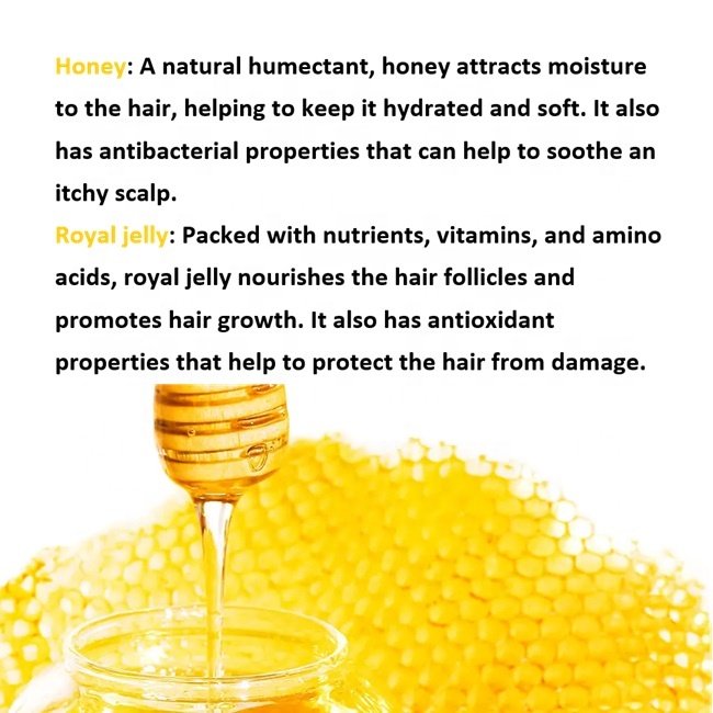 Japan P's Honey Hair Shampoo 400ml Wholesale Honey Repair Shampoo Royal Jelly Hair Care Products Best Selling Products 2024