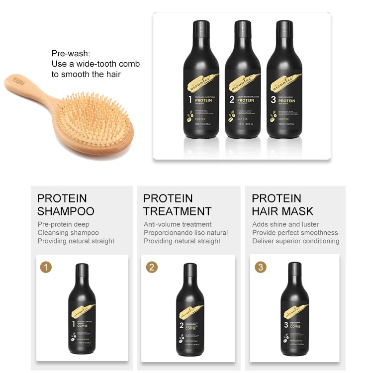 High Quality Pure Protein Keratin Treatment Hair Shampoo Private Label Organic Protein Hair Shampoo