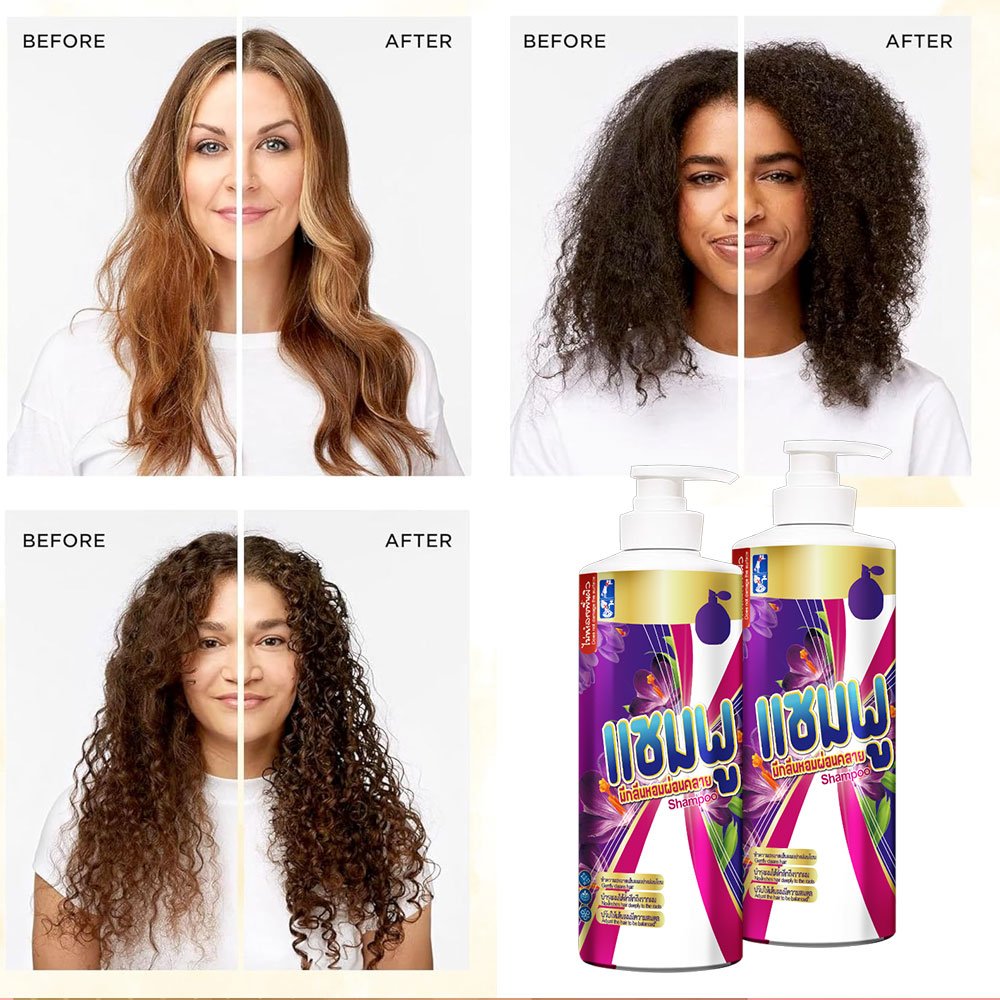 Best - Selling 1000ml Hair Shampoo with Essential Oil Formula Soft and Smooth Hair Formula