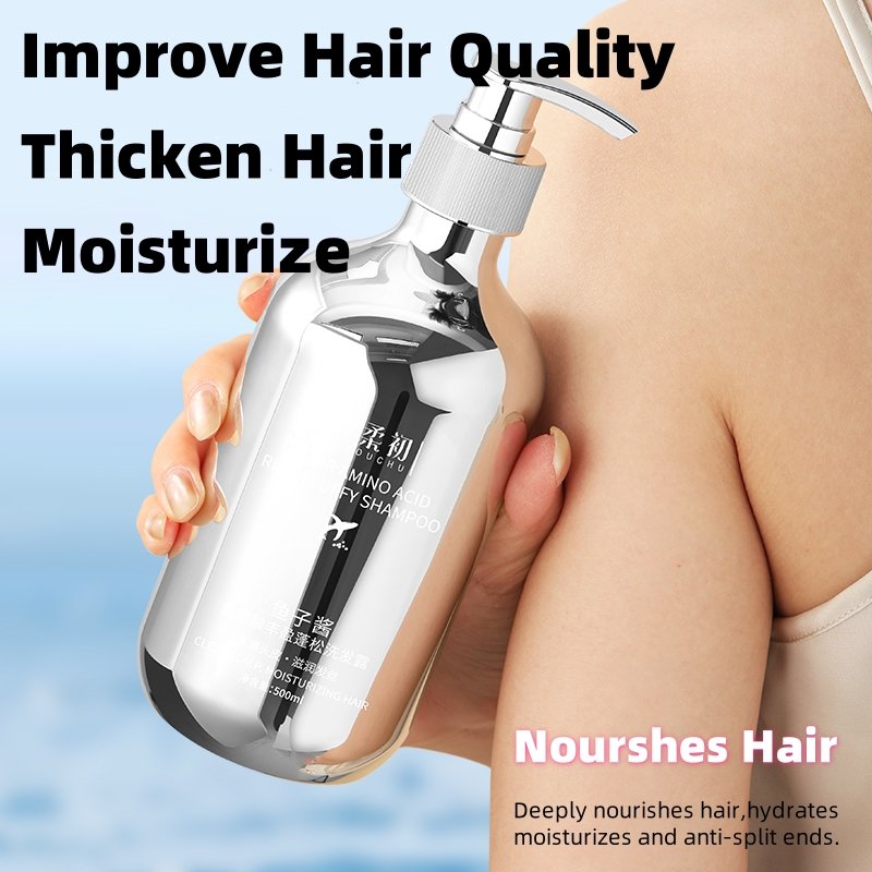 Private label Hair Care Caviar Amino Acid Shampoo Refreshing and Fluffy Shampoo and Conditioner
