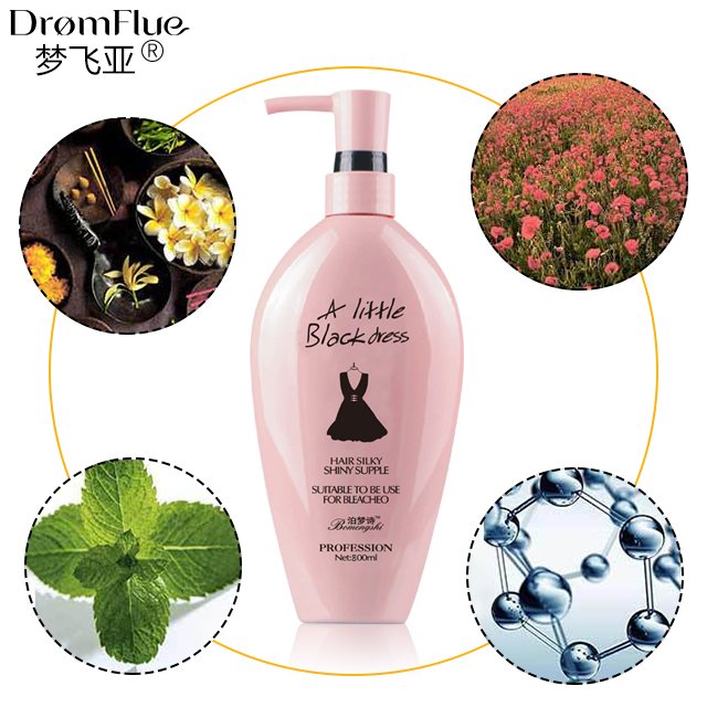 Long-lasting fragrance seaweed plant dye care hair conditioner cream and shampoo