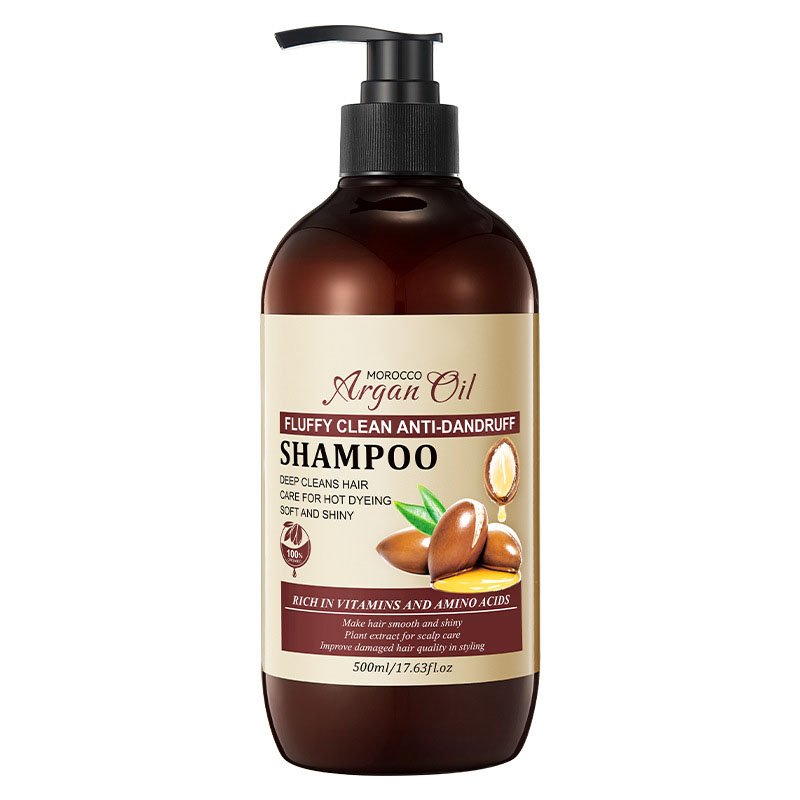 Oem/odm Manufacturer Top Care Own Brand Argan Oil Hair Clean Fluffy Refreshing Moisturizing Shampoo And Conditioner For Dry Hair