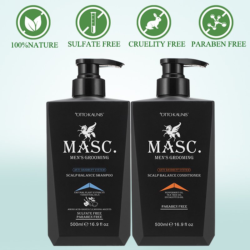 Private label rosemary anti dandruff shampoo and conditioner organic sulfate free argan hair clear shampoo for men
