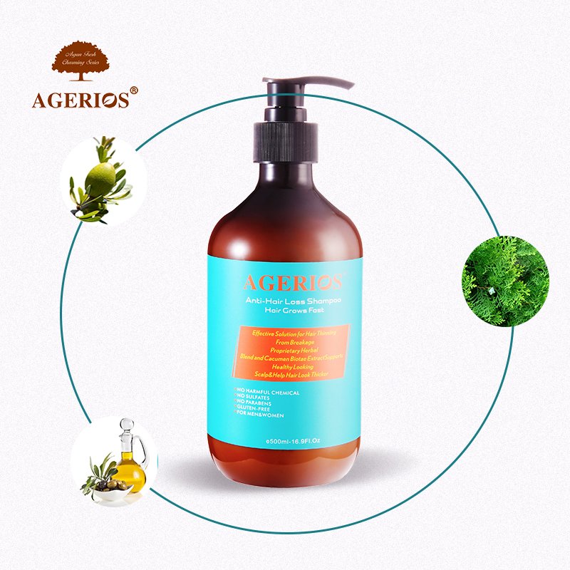 Agerios Biotin Shampoo Hair Growth High Quality Anti Hair loss Hair Thickening Shampoo