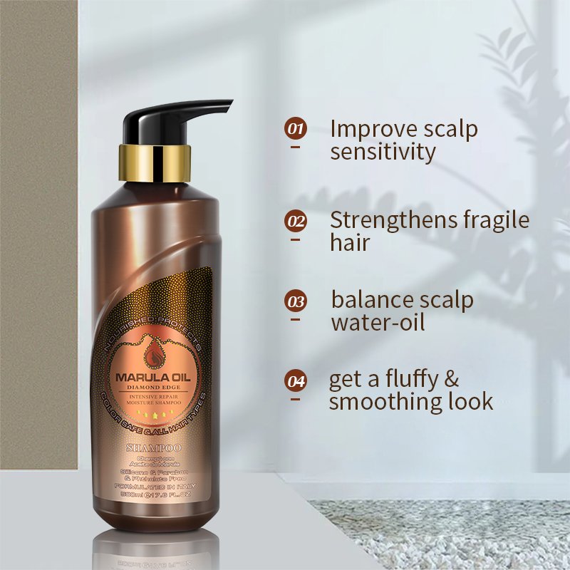 Hair Care ITALY Formula Mint Refreshing Extra Scalp Care Organic Nourishing Marula Oil Hair Shampoo