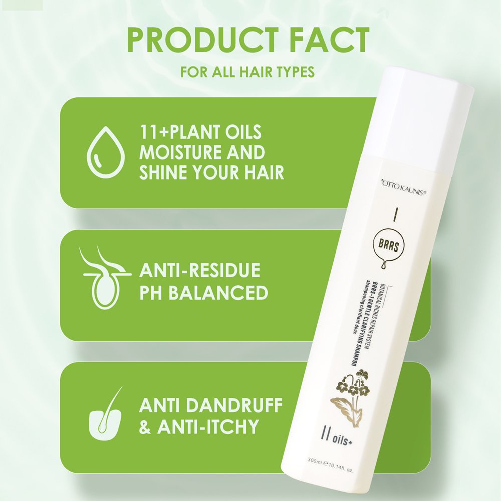 sulphate free clarifying shampoo deep clean private label purifying shampoo manufacture