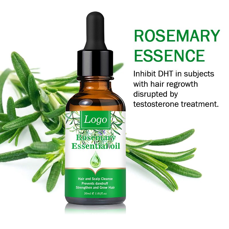 Private Label Herbal Revitalizing Hair Growth Tonic Anti Hair Loss Growth Serum Rosemary Oil for hair regrowth