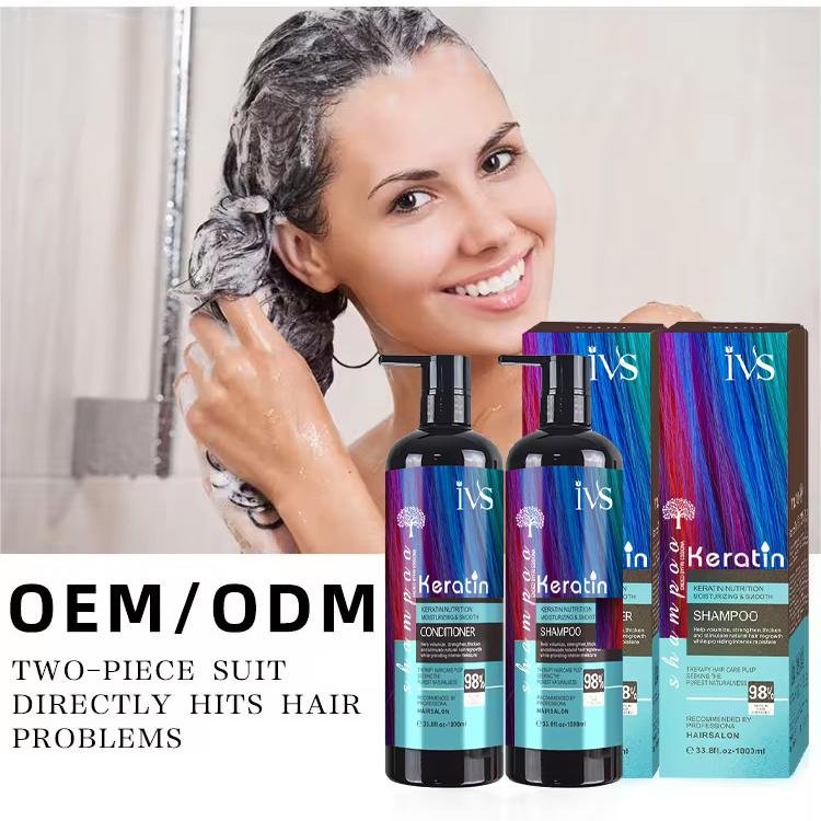 IVS Best Selling Hair Care Products Organic Collagen Keratin Private Label Custom Hair Shampoo