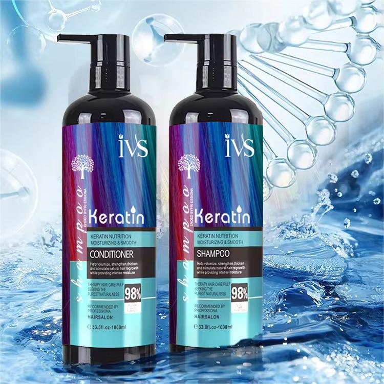 IVS Best Selling Hair Care Products Organic Collagen Keratin Private Label Custom Hair Shampoo