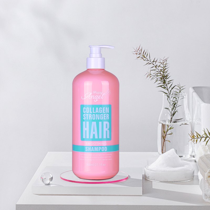 Private Label Moisturizing Sulfate Free Nourishing Repair Damaged Collagen Stronger Hair Smoothing shampoo OEM/ODM Factory