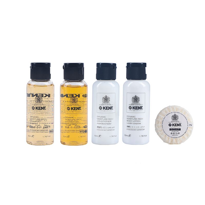 Private Label hotel shampoo and conditioner Organic natural shampoo protein plastic material suit customized packaging hotel