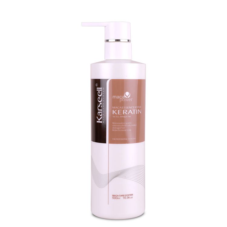 Karseell Wholesale Private Label Hair Care Product Organic Repairing Shampoo And Keratin Treatment Set