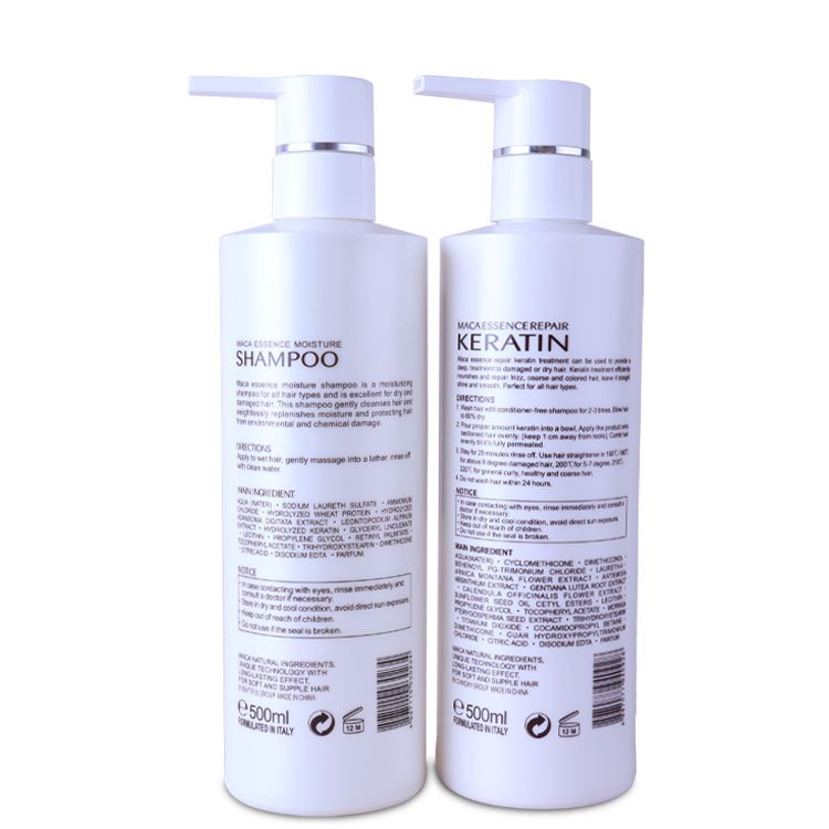Karseell Wholesale Private Label Hair Care Product Organic Repairing Shampoo And Keratin Treatment Set