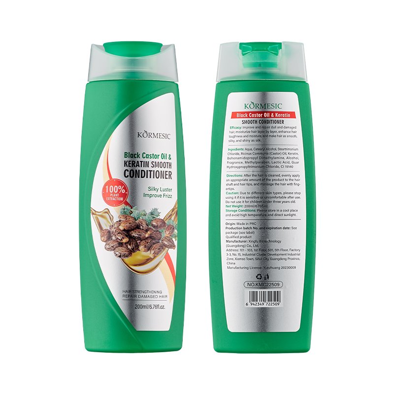 KORMESIC Private Label Original Organic Hair Growth Shampoo and Conditioner with Morocco Argan Oil Lavender Black Castor Oil