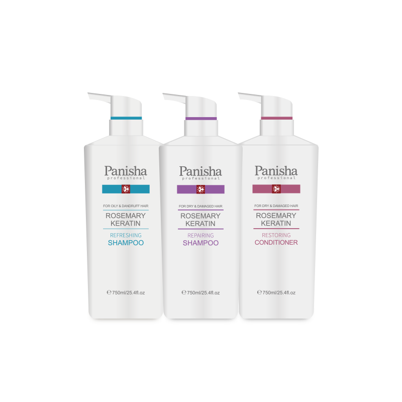 Organic Rosemary Keratin Shampoo for Deep Nourishment and Smooth Hair with Advanced Professional Hair Care Formula