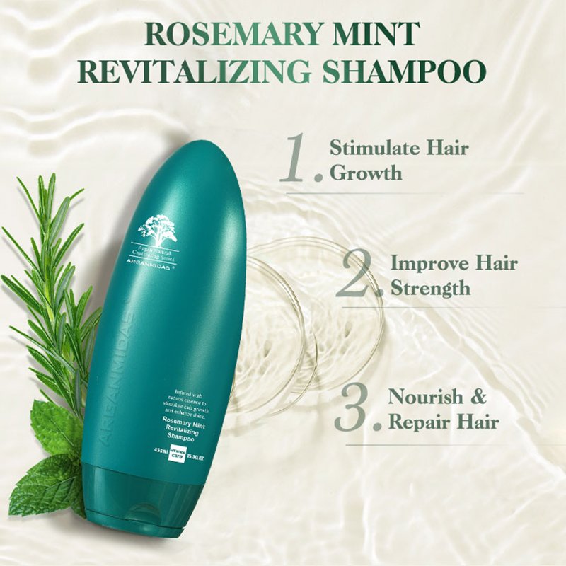 Arganmidas Professional Mint Hair Growth Shampoo Rosemary Rosemary shampoo for sensitive scalp