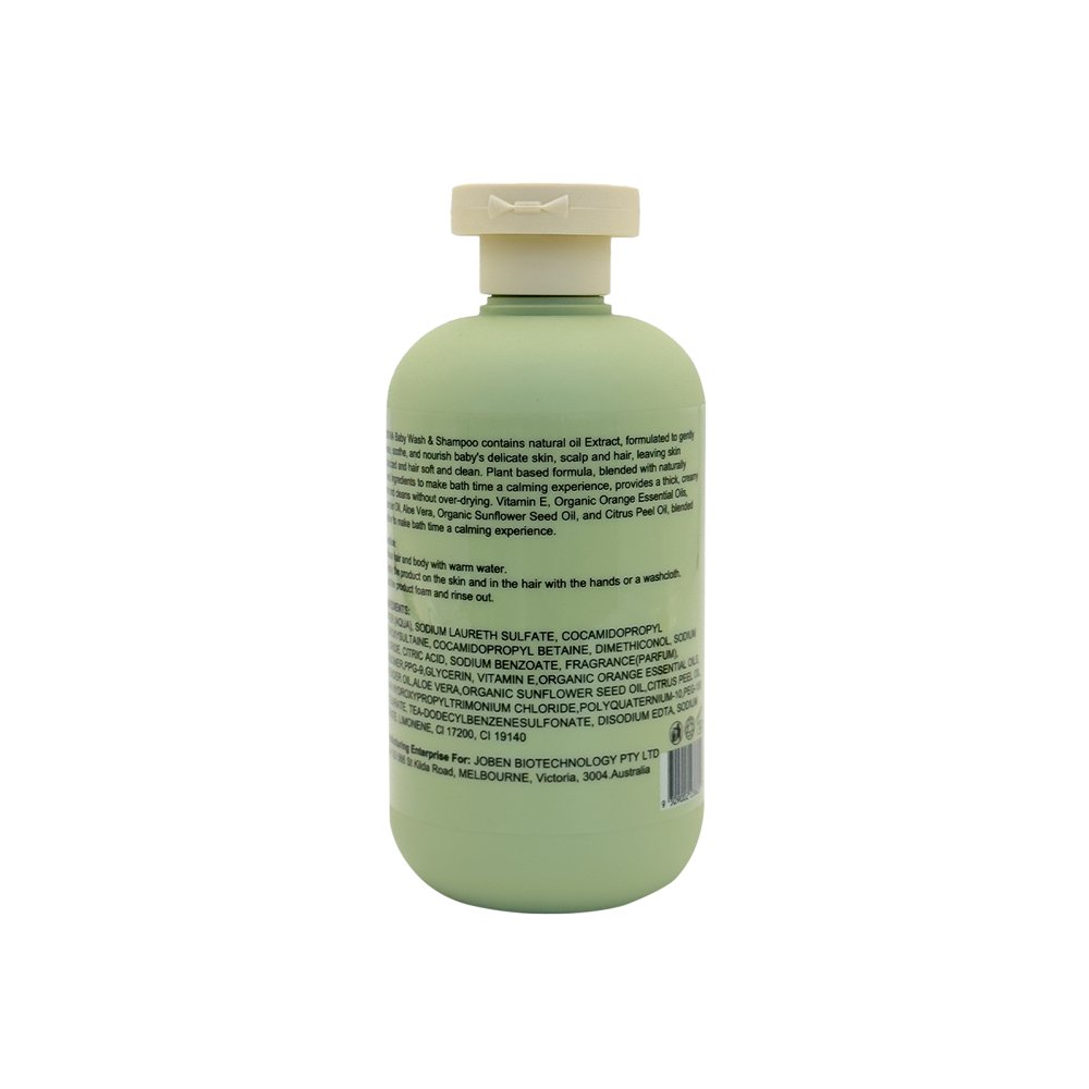 New Style Hot Selling Organic Baby Shampoo For Softening And Cleansing Hair And Skin With Non-Irritating Ingredients