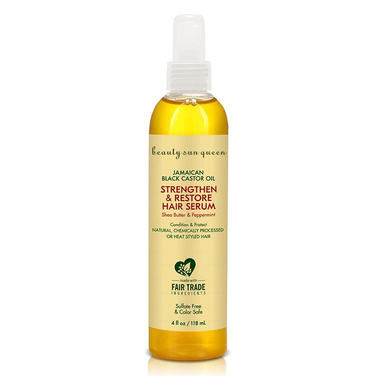 Natural Herbal Hair Products Eco-friendly And Hair Growth Organic Biotin Black Castor Oil Shampoo For Thickening Hair