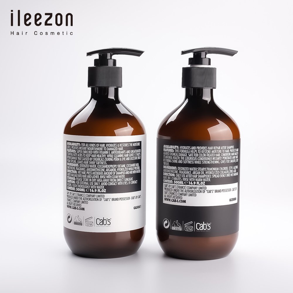 wholesale price hair cosmetic Argan Oil Moisture Repair Shampoo and Conditioner set