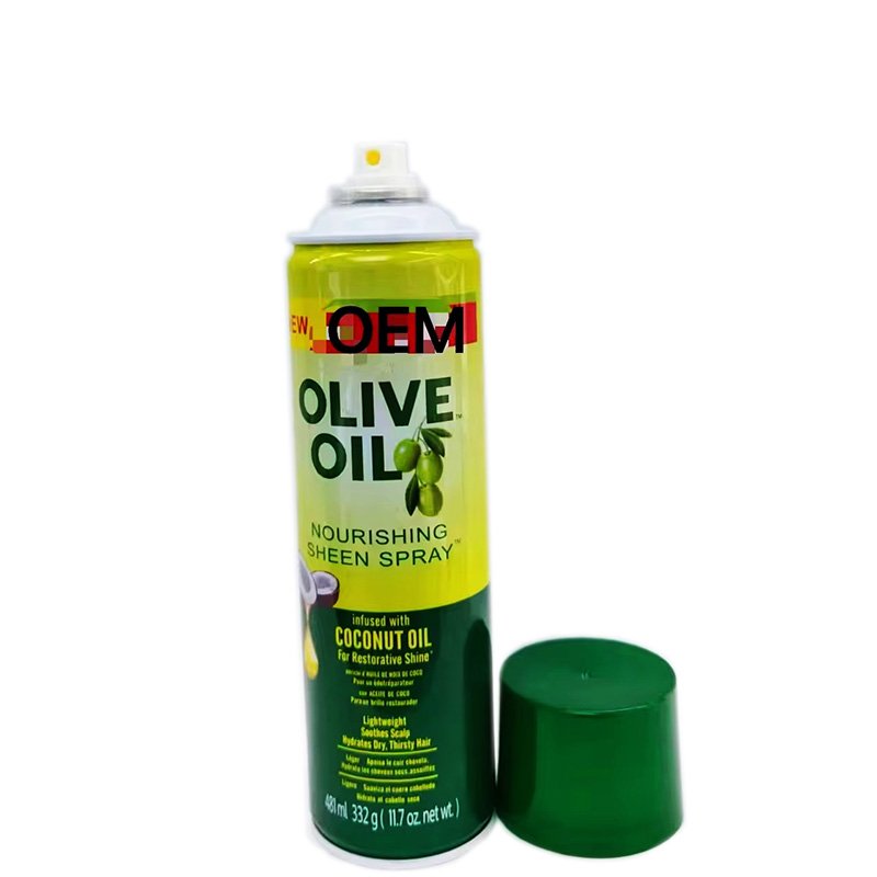 OLIVE OIL COCONUT NOURISHING SHEEN SPRAY INFUSED WITH COCONUT OIL FOR HYDRATE DRY THIRSTY HAIR