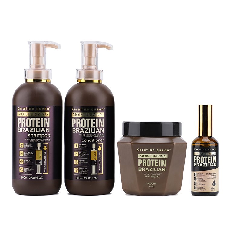 Brazilian Protein Shampoo Fragrance Moisturizing Shampoo and Conditioner for Hair Damage Repairing