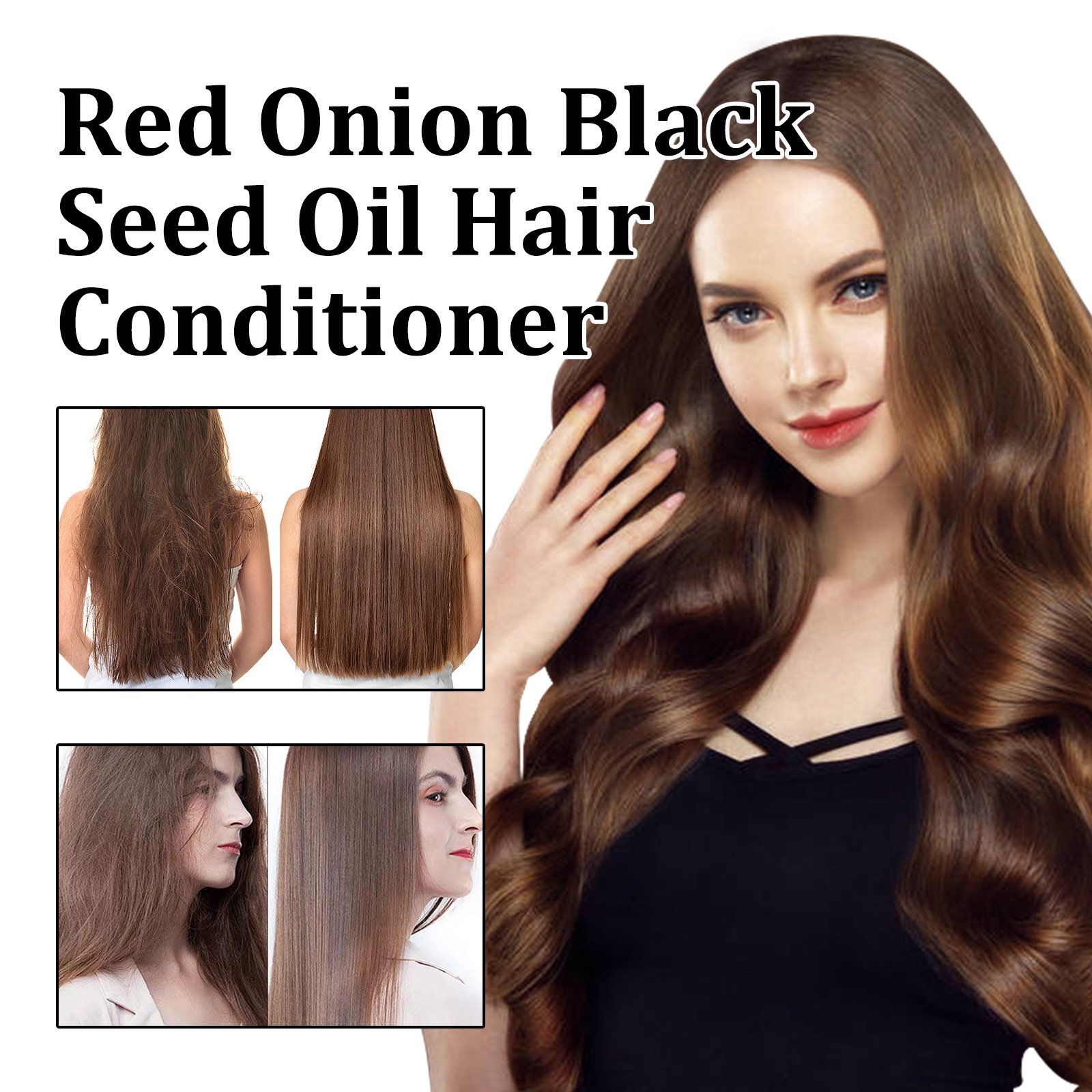 Wholesale Anit-Hair Loss Strengthens Growth Hair Red Onion Regrowth Hair Shampoo And Conditioner Set