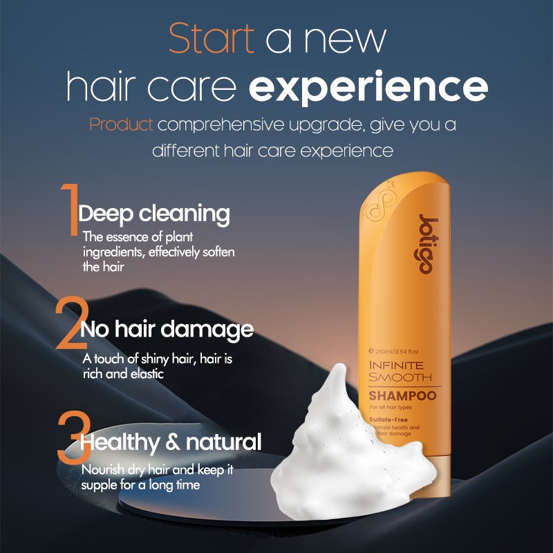 Jotigo Wholesale Coconut Oil Shampoo And Conditioner Moisturizing Anti-Dandruff Organic Coconut Infinite Smooth Hair Shampoo