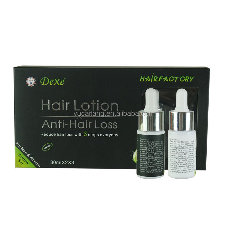 best sale hair regrowth care product for men dexe anti hair loss lotion
