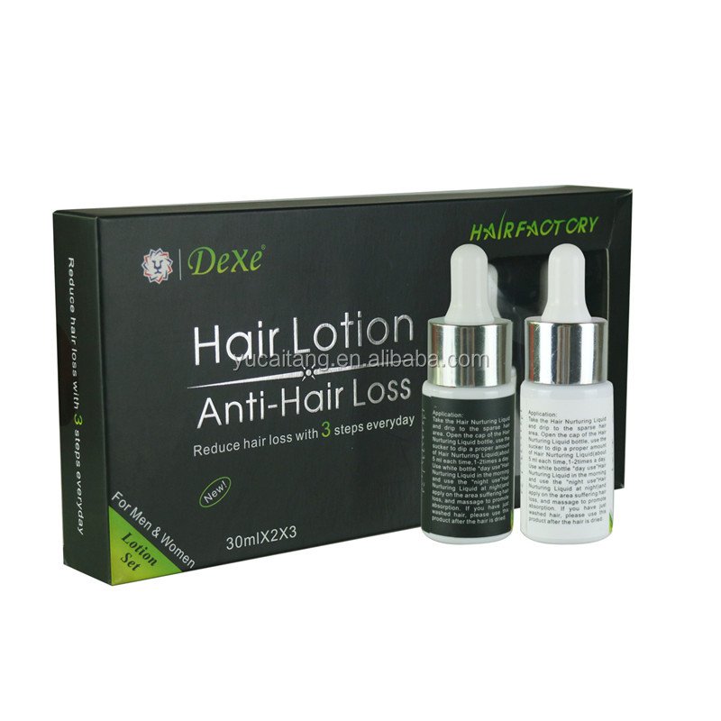 best sale hair regrowth care product for men dexe anti hair loss lotion